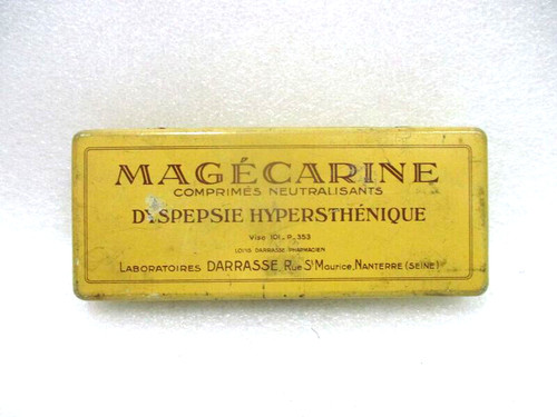 Ancienne boite tôle - ancienne,