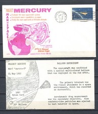 US 1962 • Mercury space project • Patrick Air Force base • cover+card (SU-8873)
