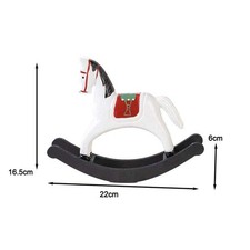 Figurine cheval à bascule en