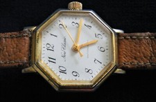 Montre Mecanique En Plaque Or