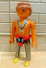 PLAYMOBIL Personnage Homme Indien Cow Boy Far West 03 - pour CUSTOM RARE VINTAGE
