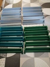 *  CHEVALETS  SCRABBLE  POUR JEU CLASSIQUE  ( COLORIS VERT / GRIS / BOIS )    *