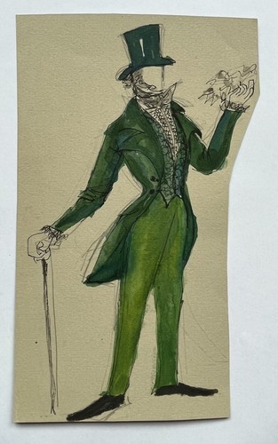 Dessin maquette costume - maquette,