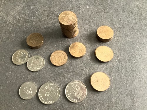 Vend lot pièces monnaies - lot,