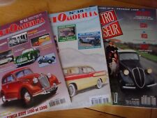 LOT 3 MAGAZINES   AUTOMOBILIA