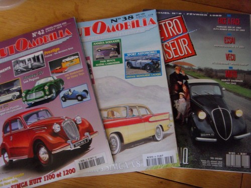 Lot magazines automobilia - lot, 3