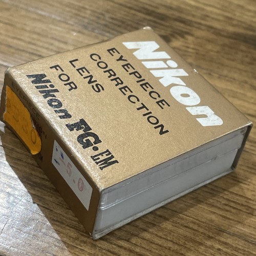 Eyepiece correction lens