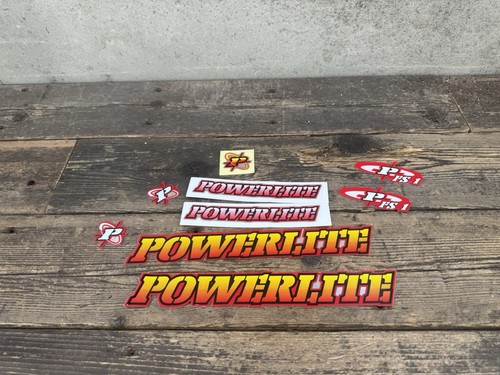 Powerlite bmx sticker - powerlite,