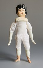 Poupée Ancienne type PARIAN en Porcelaine Dolly Madison 35 cm