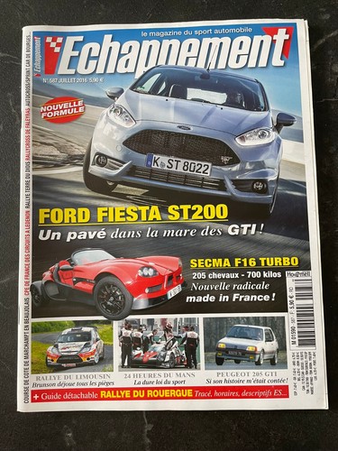 Magazine echappement 587 - magazine,