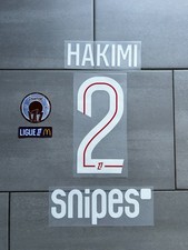 Flocage HAKIMI #2 PSG domicile