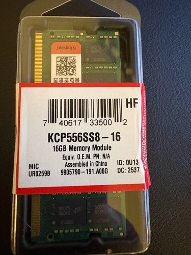 Barrettes ram kingston go - ram,