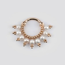 Bague piercing articulée