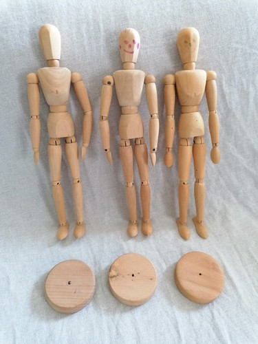 Mini mannequins articulés - mini,