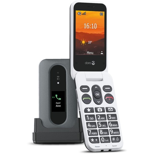 Téléphone portable doro leva - téléphone,