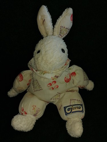 Doudou peluche lapin blanc - doudou,