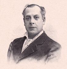 Portrait XIXe Lucien Fugère