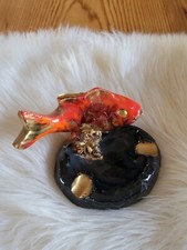 CENDRIER POISSON CÉRAMIQUE