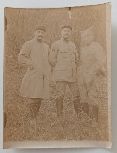Photo ancienne poilus - photo,