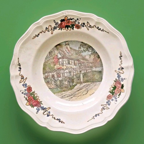 Assiette faïence obernai - assiette,
