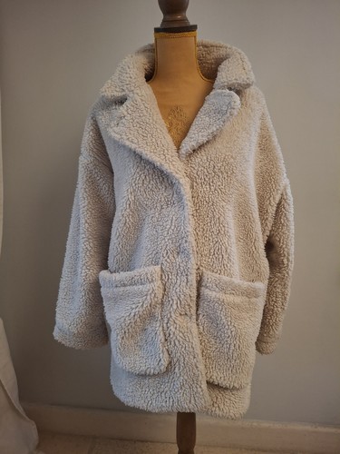 Monki manteau teddy - , sherpa