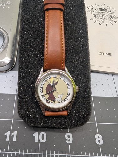 Globe trotter tintin watch - globe,