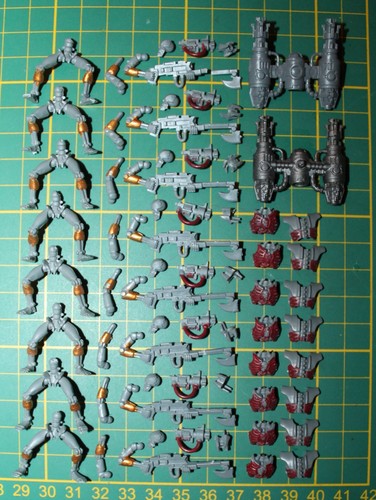 Warhammer 40k guerriers - 40k, 8