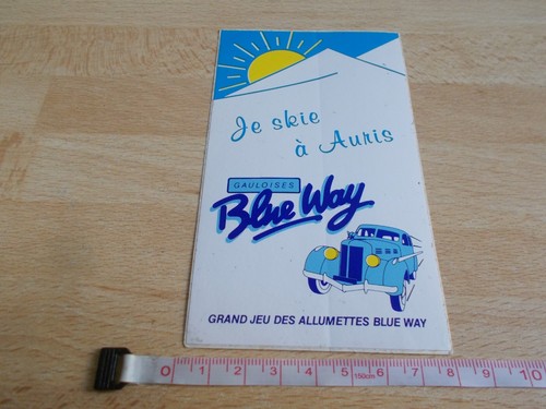 Autocollant gauloises blue way - gauloises,