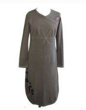 Robe mi longue kaki marque COP COPINE Taille 38 impeccable