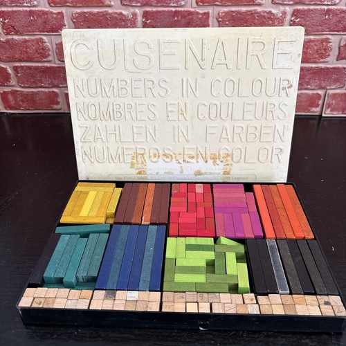 Vintage 1960 cuisenaire - vintage, 1960’s