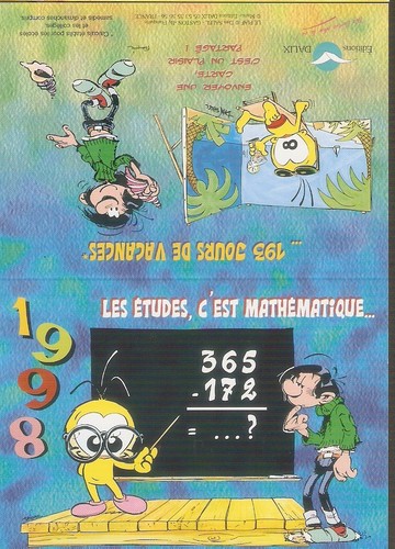 Franquin petit calendier bd - franquin,