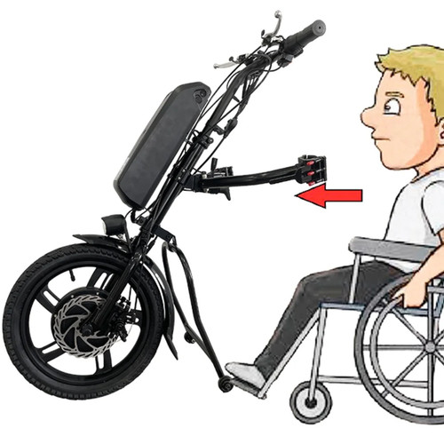 Inch wheelchair handcycle - 16,