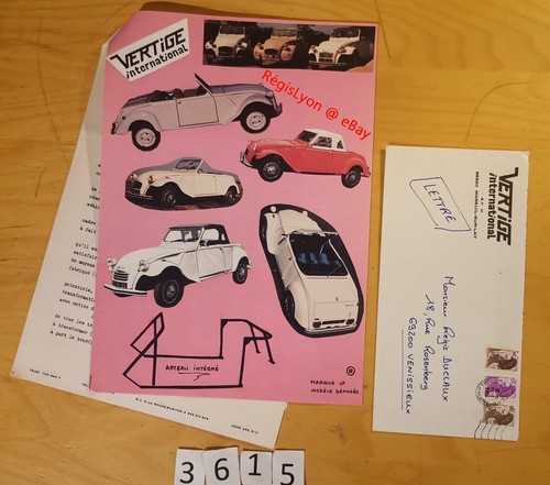 Vertige citroen 2cv - 2cv, cabriolet