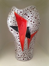 Superbe  vase céramique Vallauris design Marino Le Vaucour années  50 vintage