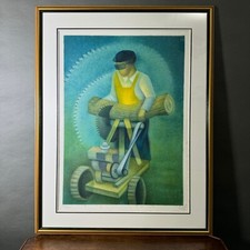 Lithographie contresignée par