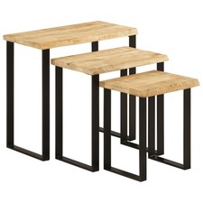 Tables Gigognes 3 pcs avec