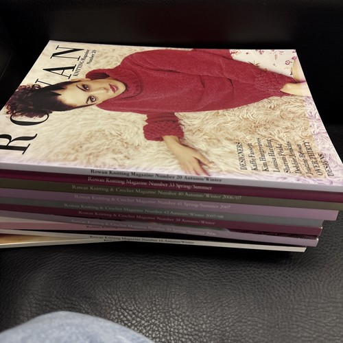 Rowan knitting magazines - rowan,