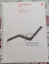 fiche publicité knoll chaise longue 242 248 241  de mies van der rohe