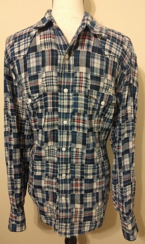 Lucky brand plaid pearl snap - lucky,