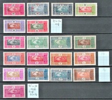 Timbres Colonies françaises -