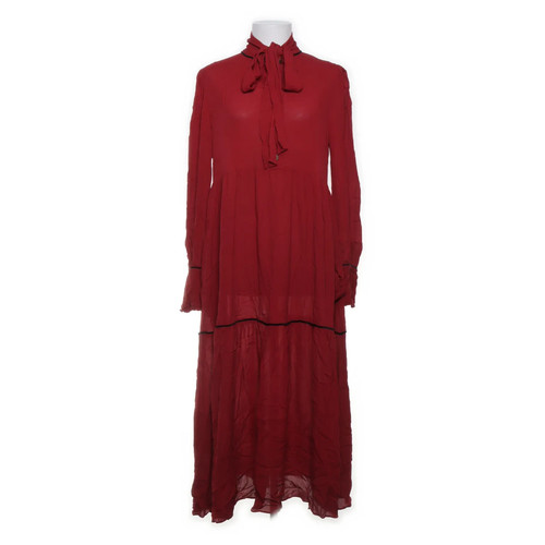 Zara robe taille l rouge - taille, l,