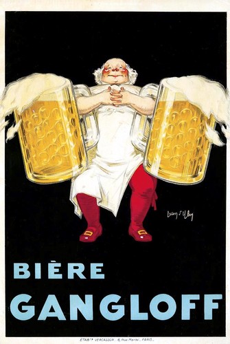 Vintage poster jean ylen - poster, by