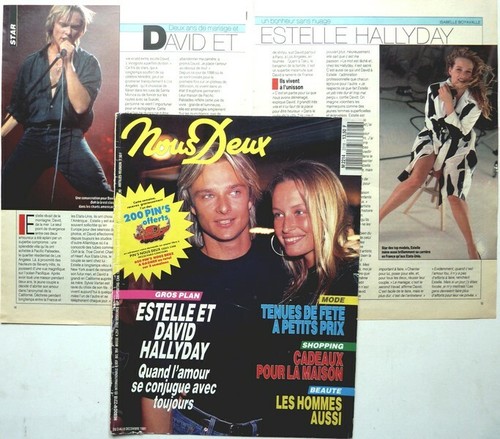 David hallyday estelle - david,