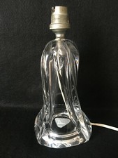 daum -pied de lampe en cristal