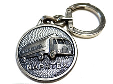 porte clés automobiles camion NAPHTEX transport routier Panhard poids lourd