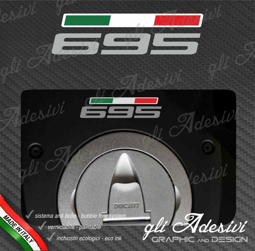 Autocollant ducati monster - 1,