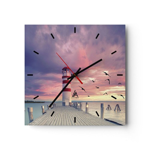Horloge murale verre - en,