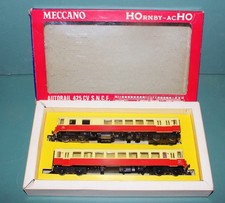 HORNBY acHO  CoffretAutorail EAD 425 cV SNCF + remorque  HO