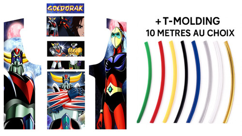 Stickers goldorak pour borne - goldorak,