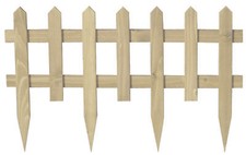 CLÔTURE DE JARDIN EN BOIS